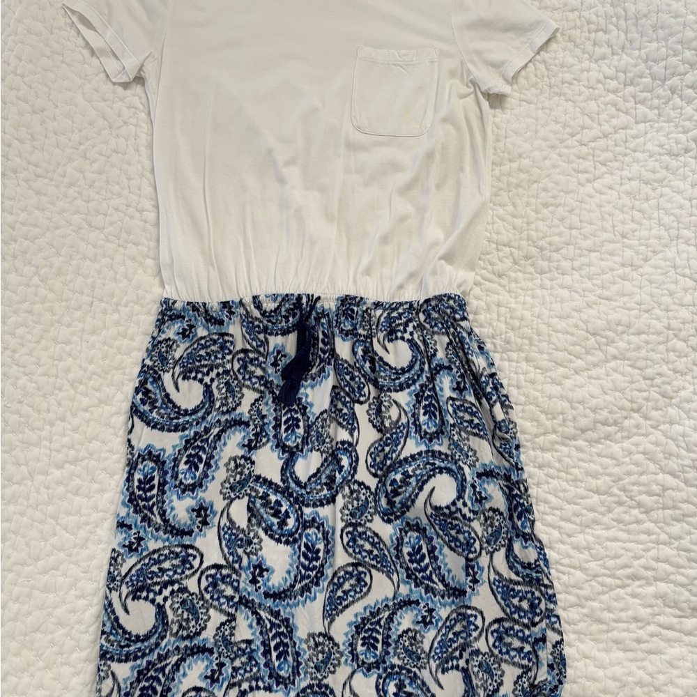 Ralph Lauren unique blue design dress